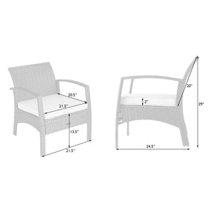 Bondi Wicker Outdoor Armchair