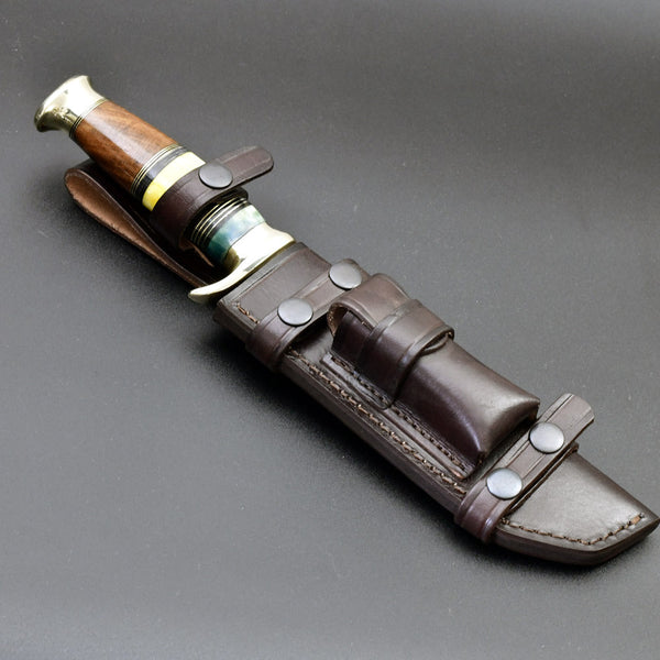 Skywalker Bowie Knife with Bone & Wood Composite Handle