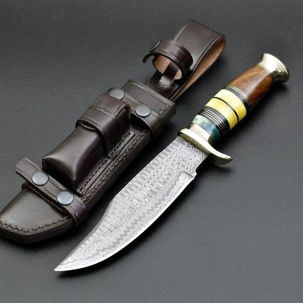 Skywalker Bowie Knife with Bone & Wood Composite Handle