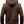 Brown Slim Fit Suede Hooded Leather Jacket