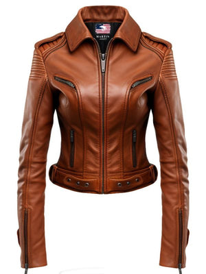 Brown Women Leather Jacket – Leather Jackets for Women