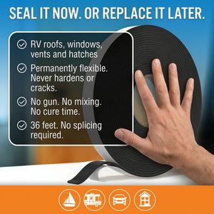 Butyl Tape RV and Boat Window Seal Sealant