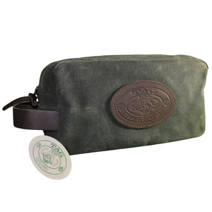 Toiletry Bag - Waxed Canvas