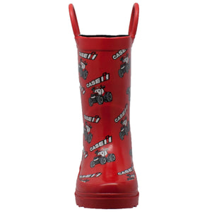 Children's "Big Red" Rubber Boots Red - CI-4001 - TRAPSKI