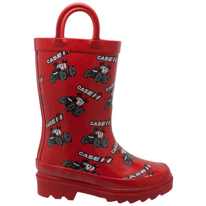Children's "Big Red" Rubber Boots Red - CI-4001 - TRAPSKI