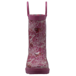 Children's Camo Rubber Boot Pink - CI-4006 - TRAPSKI