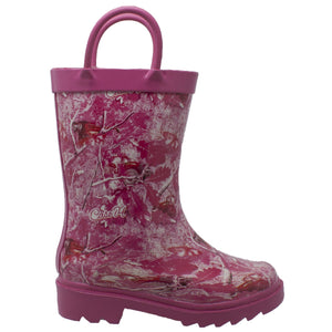 Toddler's Camo Rubber Boot Pink - CI-5006 - TRAPSKI