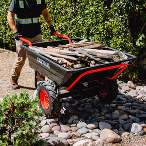 Heavy Duty Electric Utility Cart 40V Battery-Powered Wheelbarrow 660-lb. Bucket Capacity - TRAPSKI