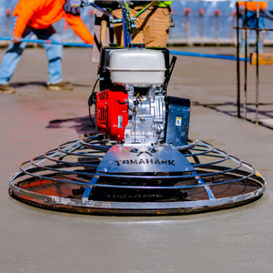 Heavy-Duty Float Pan for Concrete Power Trowels – Premium Steel for Concrete Finishing - TRAPSKI