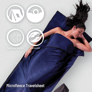 Sleeping Bag Blanket Microfleece