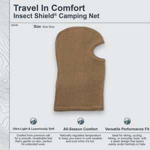 Silk Balaclava - Tan - One Size