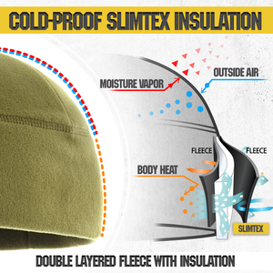 M-Tac Watch Cap Fleece with Slimtex (320 g/m2)