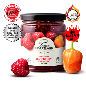 Cinnamon Raspberry Habanero Hot Jam