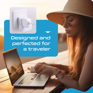 South Africa Travel Adapter - Type M - Ultra Compact (CT-10L, 3 Pack) - TRAPSKI