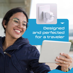 Australia, China Travel Adapter - Type I - Ultra Compact (CT-16, 3 Pack) - TRAPSKI