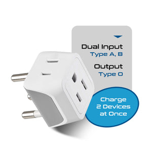 Thailand Travel Adapter - Type O - Ultra Compact (CT-18, 3 Pack) - TRAPSKI