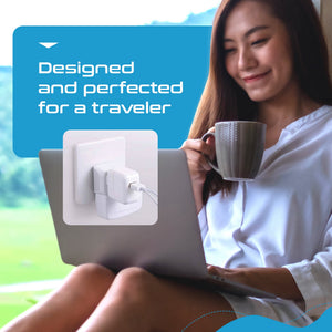 UK, England Travel Adapter - Type G - Ultra Compact (CT-7, 3 Pack) - TRAPSKI