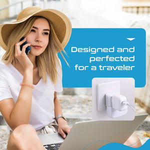 European Travel Adapter - Type C - Ultra Compact (CT-9C, 3 Pack) - TRAPSKI