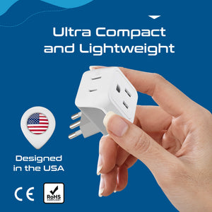European Travel Adapter Set - Type C, E/F, G, L - 4pcs (CT-EU-4SET) - TRAPSKI