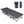 Camping Cot with Padded Pillow and Storage Pouch - Gray