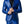 Charlie Men's Bright Blue Leather Blazer
