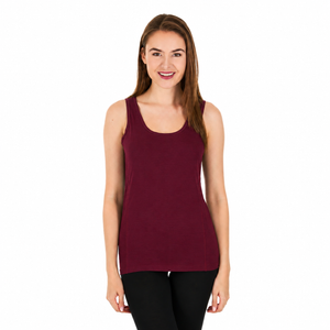 Lightweight Women's Wool Tank Top - 100% Merino Wool