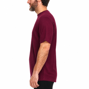 Lightweight Men's Wool T Shirt Crew - 100% Merino Wool
