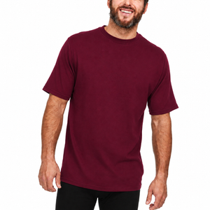 Lightweight Men's Wool T Shirt Crew - 100% Merino Wool