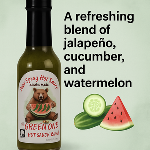 The GREEN ONE Hot Sauce Blend
