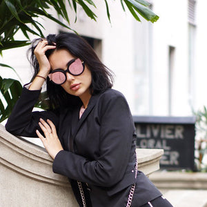 Chloe - Black - Rose Gold