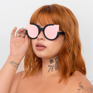 Chloe - Black - Rose Gold
