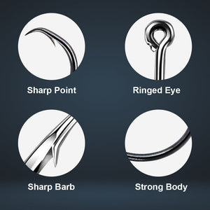 Reaction Tackle Premium Circle Hooks-25 Pack