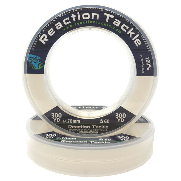 Reaction Tackle 100% Pure Fluorocarbon Fishing Line