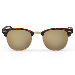 The Masters – Mirrored Brown Clubmaster Sunglasses