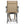Foldable Swivel Patio Chair with Armrest and Mesh Back