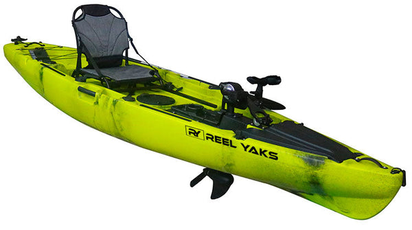 12' Ranger Propeller Drive Fishing Kayak | foot powered kayak | one seater kayak