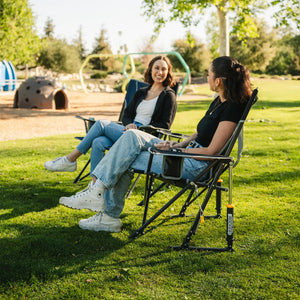 GCI Outdoor Comfort Pro Rocker Collapsible Rocking Chair & Outdoor Camping Chair