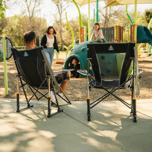 GCI Outdoor Comfort Pro Rocker Collapsible Rocking Chair & Outdoor Camping Chair