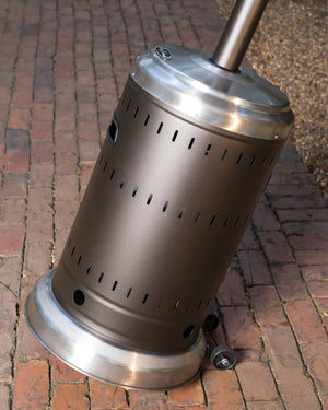 Commercial Series Patio Heater in Ash and Stainless Steel