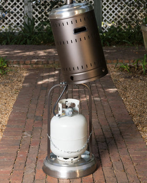 Commercial Series Patio Heater in Ash and Stainless Steel