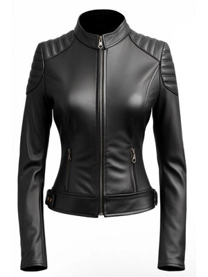 Constance Black Leather Jacket