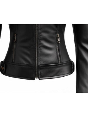 Constance Black Leather Jacket