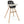 3-in-1 Convertible Wooden High Chair with Cushion