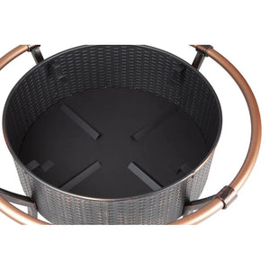 Copper Rail Fire Pit