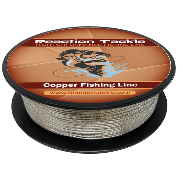 Reaction Tackle Copper Fishing Line - Trolling Wire - Tin Coated