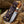 Annihilator Custom Feather Damascus Hunting Knife with Exotic Rose Wood Handle