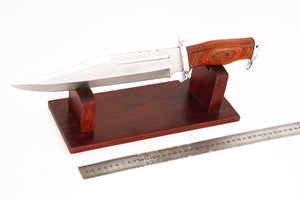 Rosewood Bowie Knife Stand