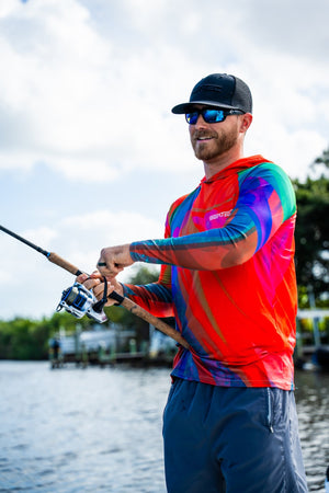 Bird of Paradise Sport Tec Hooded Long Sleeve – Men's