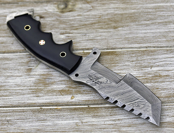 Knightmaker Damascus Steel Tracker Knife