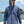 Cast Hooded Button Up – Indigo – Men’s